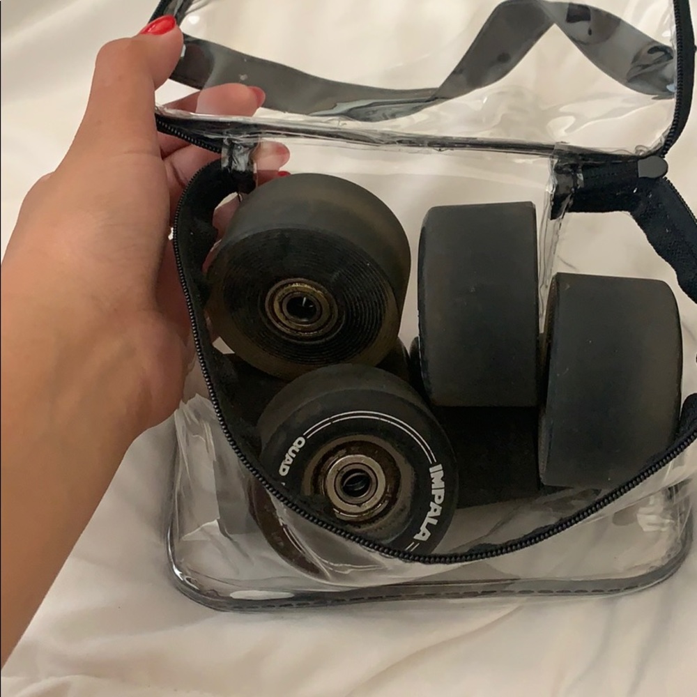 Impala Roller Skate Wheels in Black